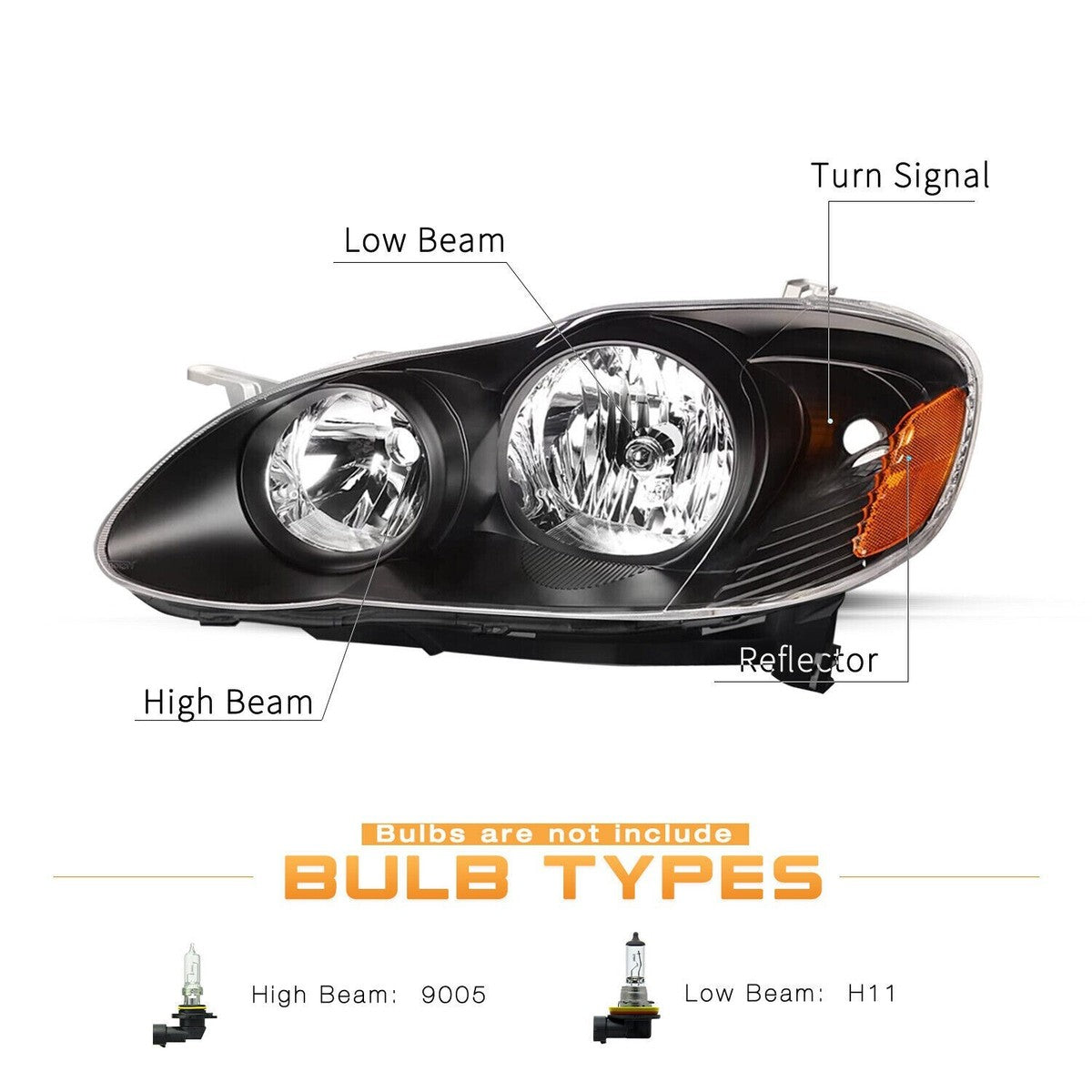 Headlights assembly